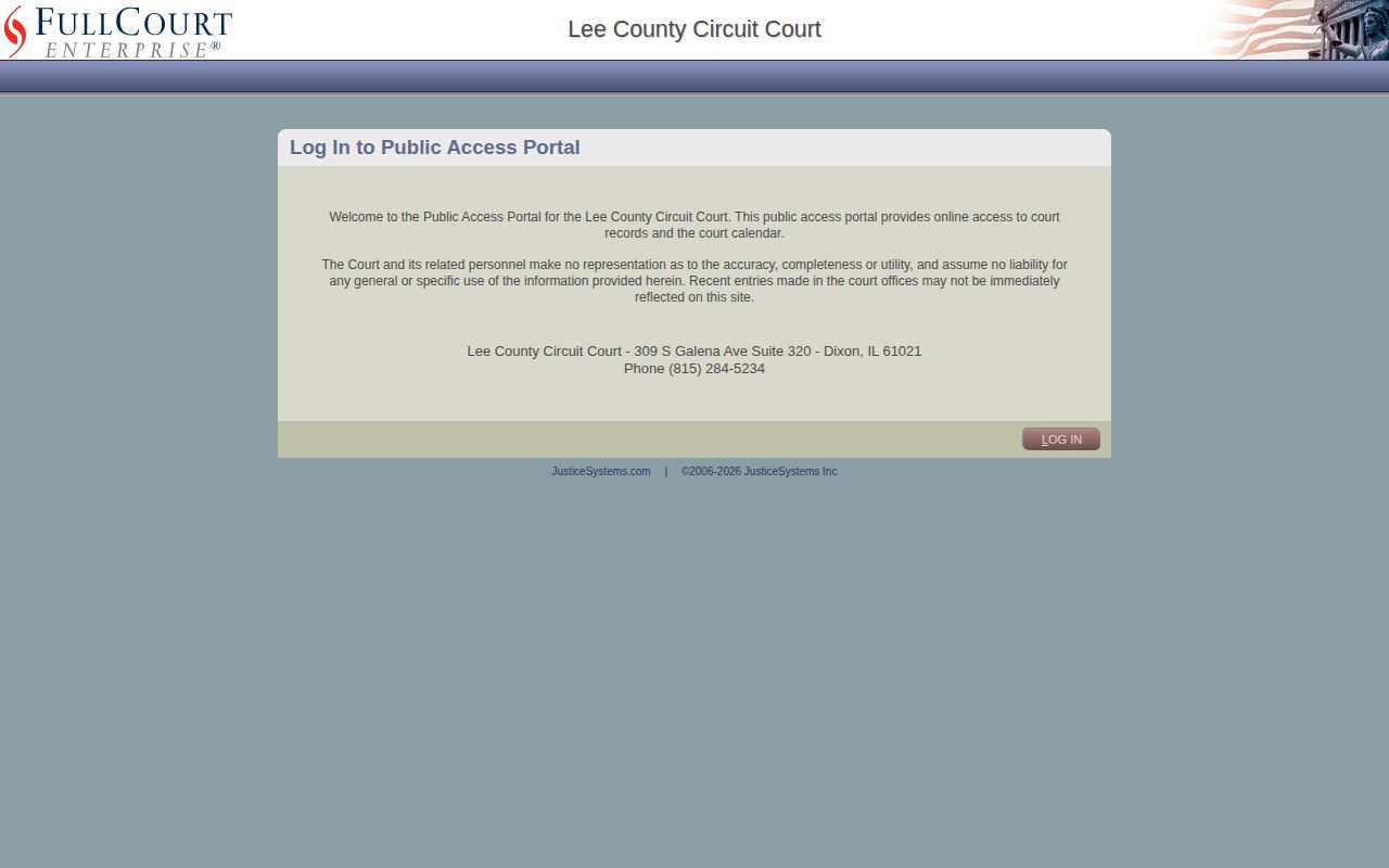 Lee County released inmate court record search